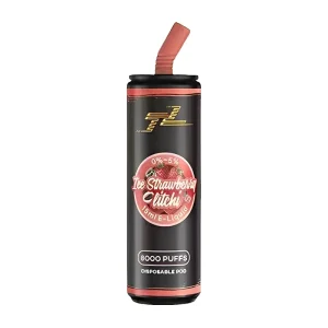 THUNDERLION Coke Tin Disposable Vape 8000 Puffs – Ice Strawberry Litchi