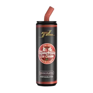 THUNDERLION Coke Tin Disposable Vape 8000 Puffs – Strawberry Ice Cream