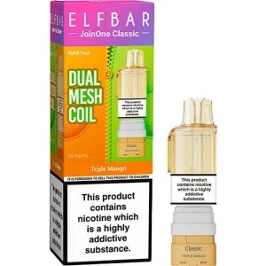 Triple mango Elf Bar JoinOne Classic pod & refill 12ml