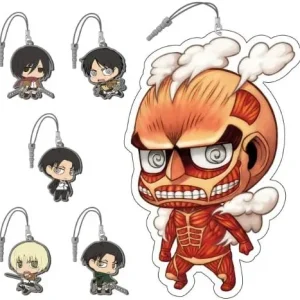 Union Creative Attack on Titan Chimi Earphone Jack Accessories Set