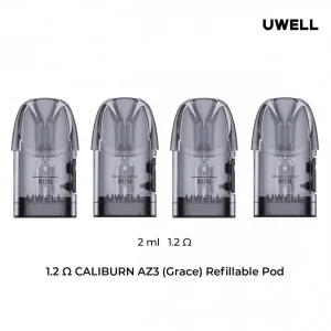 UWell – Caliburn AZ3/A3 Pods – (4pk.) –