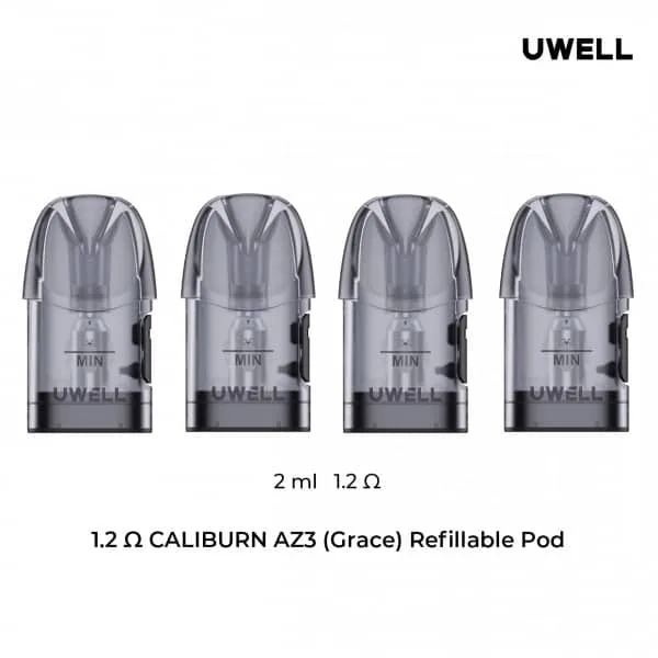 UWell – Caliburn AZ3/A3 Pods – (4pk.) –