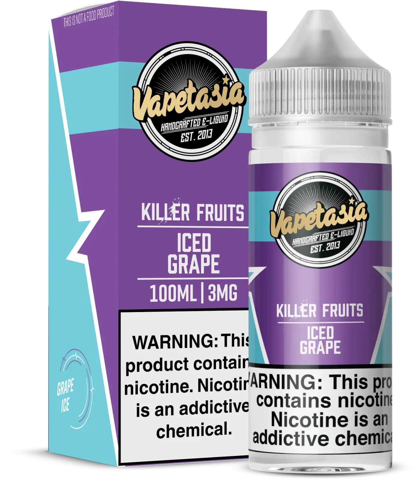 Vapetasia – Killer Fruits ICED Grape – 100ML E-Liquid
