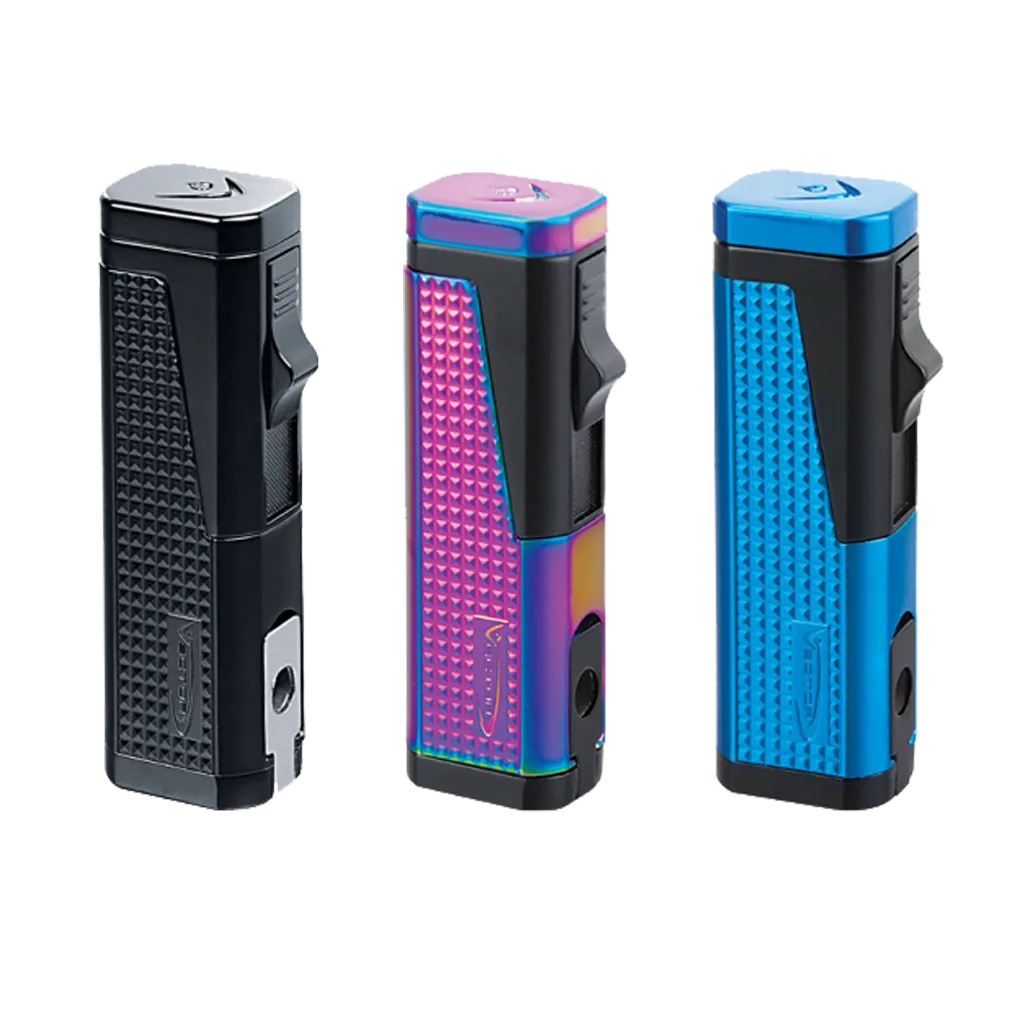 Vector Urbano Triple Flame Torch Lighter with Cigar Punch