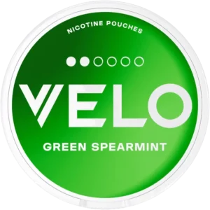 VELO Green Spearmint Nicotine Pouches – 6mg (5 Pack)