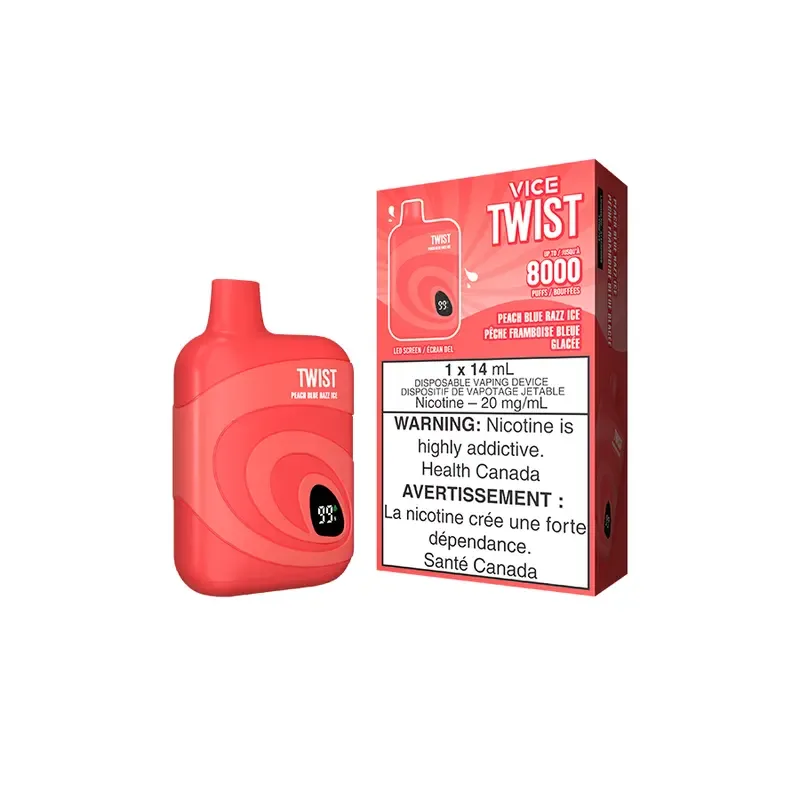 Vice Twist - Peach Blue Razz Ice | Vape Cloud Canada