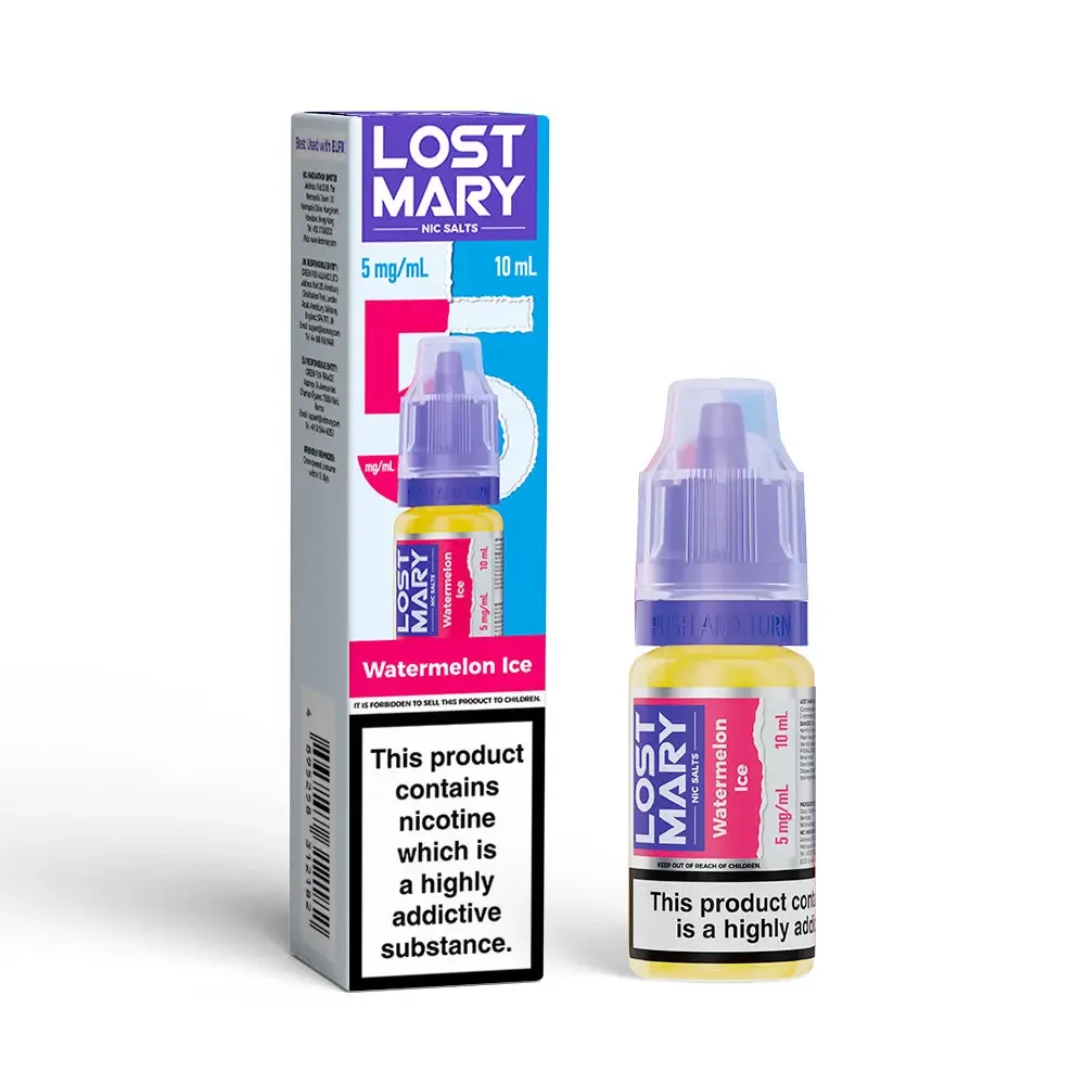Watermelon Ice Nic Salt by Lost Mary