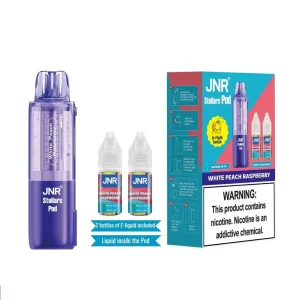 White Peach Raspberry - JNR Stellarc 100k Disposable Vape Pod
