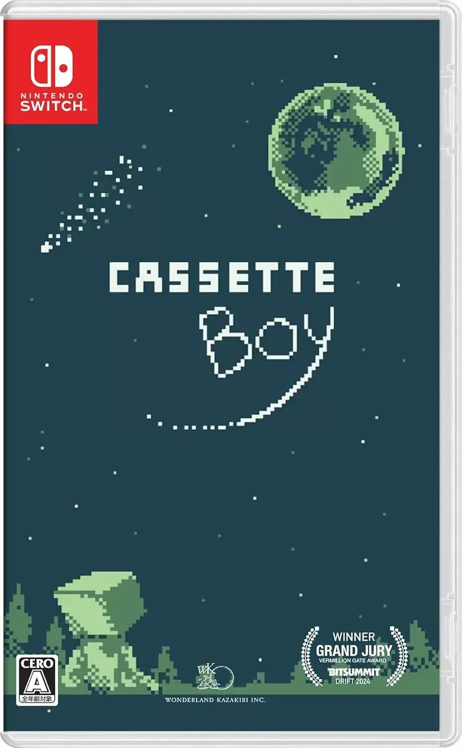 Wonderland Kazakiri Cassette Boy Game Product Case Retro RPG