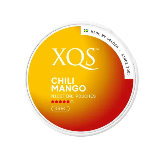 XQS Chili Mango X-Strong 9.6mg Nicotine Pouches (5 Pack)