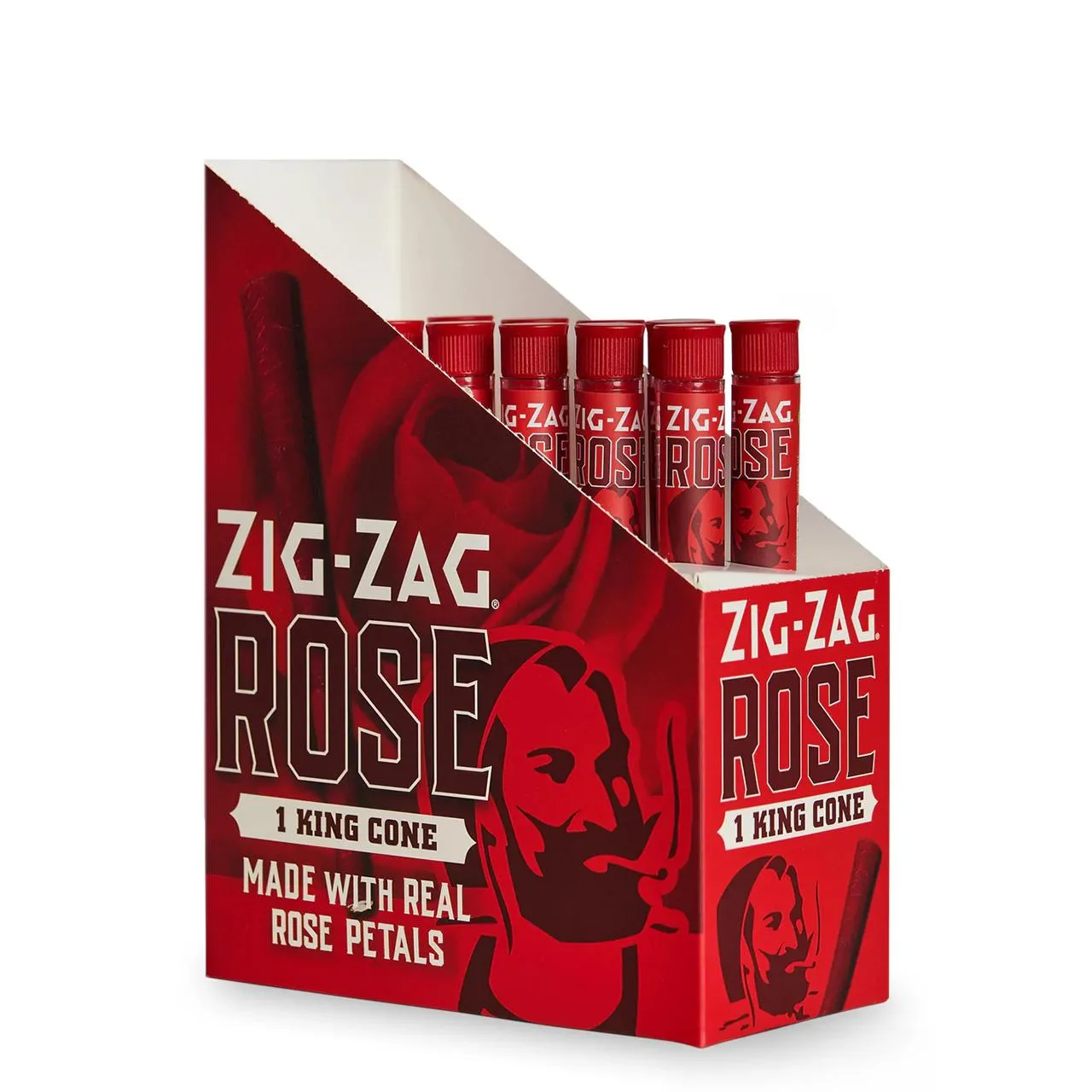 ZIG ZAG KING SIZE – ROSE CONES – 12PK – 1CT - Image 2