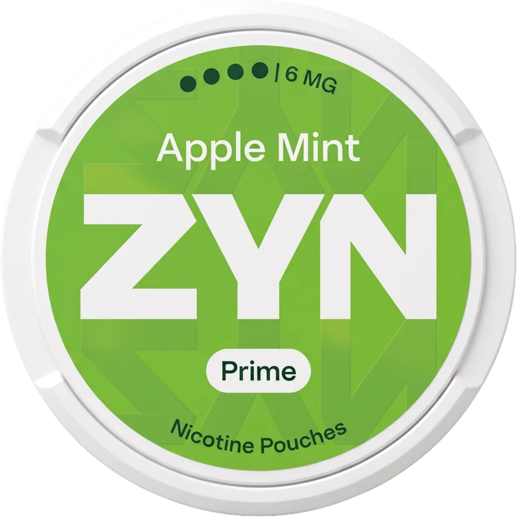 ZYN Apple Mint Prime Nicotine Pouches (5 Pack)