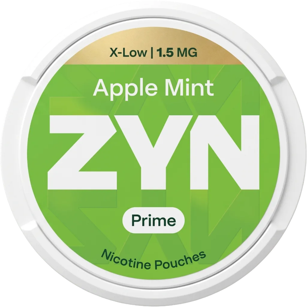 ZYN Apple Mint Prime Nicotine Pouches (5 Pack) - Image 2