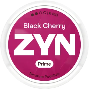 ZYN Black Cherry Prime Nicotine Pouches (5 Pack)
